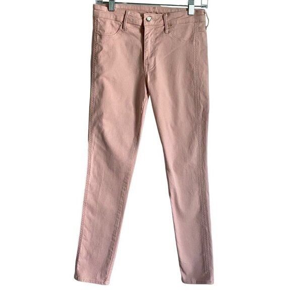 H&M Skinny Ankle Jeans Light Pink Women's Size 28 - Picture 1 of 8